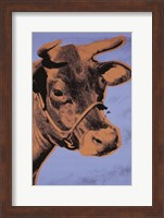 Cow, 1971 (purple & orange) Fine Art Print