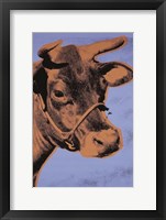 Cow, 1971 (purple & orange) Fine Art Print
