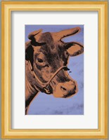 Cow, 1971 (purple & orange) Fine Art Print