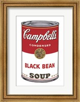Campbell's Soup I:  Black Bean, 1968 Fine Art Print