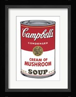 Campbell's Soup I: Cream of Mushroom, 1968 Framed Print