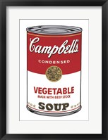 Campbell's Soup I:  Vegetable, 1968 Fine Art Print