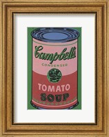 Colored Campbell's Soup Can, 1965 (red & green) Fine Art Print