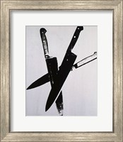 Knives, c.1981-82 (three black) Fine Art Print