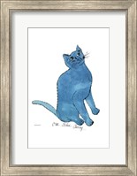 Cat From 25 Cats Named Sam and One Blue Pussy, c. 1954  (One Blue Pussy) Fine Art Print