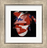 Self-Portrait, 1986 (red, white and blue camo) Fine Art Print