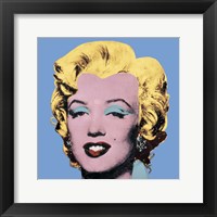 Shot Blue Marilyn, 1964 Framed Print