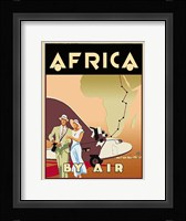 Africa by Air Fine Art Print