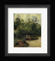 Corner of a Garden at the Hermitage, 1877 Fine Art Print