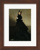 Lady with a Glove.  Madame Carolus-Duran, nee Pauline Croizette, 1869 Fine Art Print