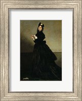 Lady with a Glove.  Madame Carolus-Duran, nee Pauline Croizette, 1869 Fine Art Print