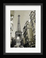 Eiffel Tower Street View #1 Fine Art Print