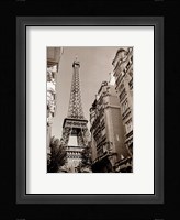 Eiffel Tower Street View #1 Fine Art Print