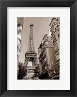 Eiffel Tower Street View #1 Fine Art Print