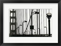 Golden Gate Bridge in Silhouette Fine Art Print