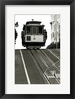 Cable Car Breaking the Crest Fine Art Print