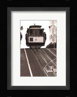 Cable Car Breaking the Crest Fine Art Print