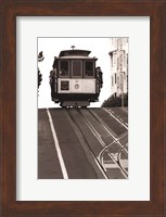 Cable Car Breaking the Crest Fine Art Print