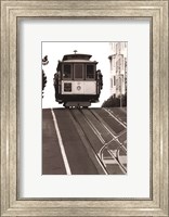 Cable Car Breaking the Crest Fine Art Print