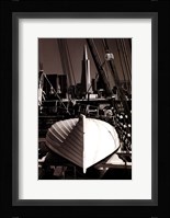Lifeboat and San Francisco Skyline Fine Art Print