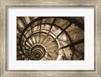 Spiral Staircase in Arc de Triomphe Fine Art Print