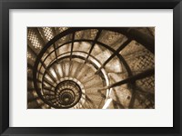 Spiral Staircase in Arc de Triomphe Fine Art Print