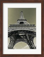 Eiffel Tower Looking Up Fine Art Print