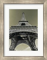 Eiffel Tower Looking Up Fine Art Print