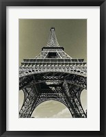 Eiffel Tower Looking Up Fine Art Print