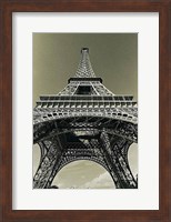Eiffel Tower Looking Up Fine Art Print