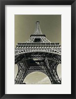 Eiffel Tower Looking Up Fine Art Print