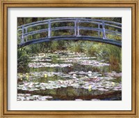 The Japanese Footbridge, 1899 Fine Art Print