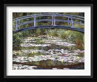 The Japanese Footbridge, 1899 Fine Art Print