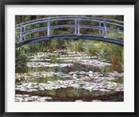 The Japanese Footbridge, 1899 Fine Art Print