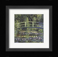 Water Lily Pond, 1899 (blue) Fine Art Print