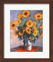 Vase of Sunflowers Fine Art Print