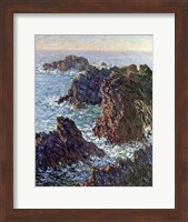 Rock Points at Belle-Ile, 1886 Fine Art Print