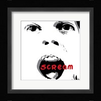 Scream Framed Print