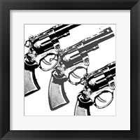 Bang, bang Framed Print