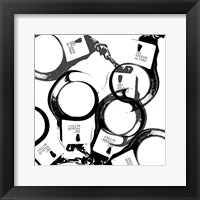 Cuffed Framed Print