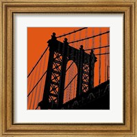 Orange Manhattan Fine Art Print