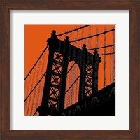 Orange Manhattan Fine Art Print