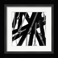 Unzipped Framed Print