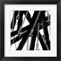 Unzipped Framed Print