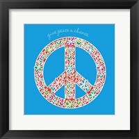 Give Peace a Chance Framed Print