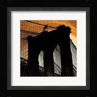 Brooklyn Glow Framed Print