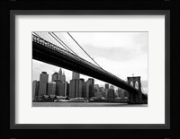 Manhattan from Brooklyn (b/w) Fine Art Print