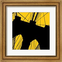 Brooklyn Bridge (yellow) Fine Art Print