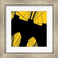 Brooklyn Bridge (yellow) Fine Art Print