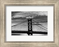 Benjamin Franklin Bridge (b/w) Fine Art Print